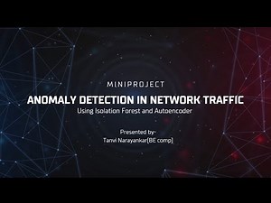 Anomaly Detection for Network Traffic | Isolation Forest + Autoencoder (Python Flask Project)