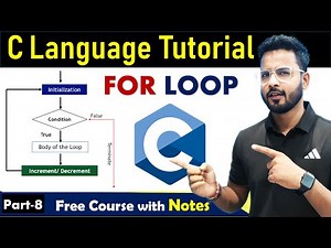 For Loop in C Language | C Language Tutorial | By Rahul Chaudhary #clanguage
