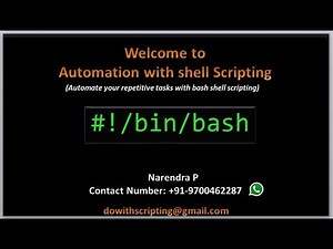 Complete Shell Scripting Tutorials | Introduction to Shell Scripting