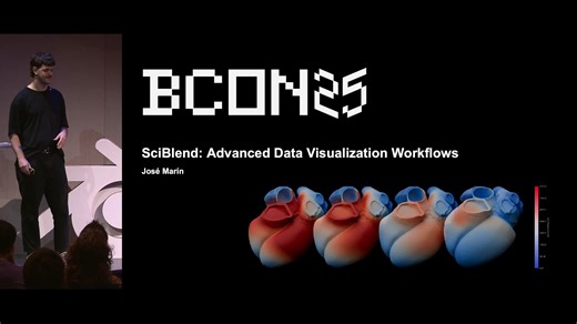 SciBlend：高级数据可视化工作流程 — Blender Conference 2025