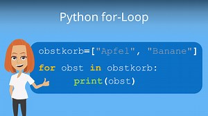 Python For-Loop • For-Schleife Beispiele