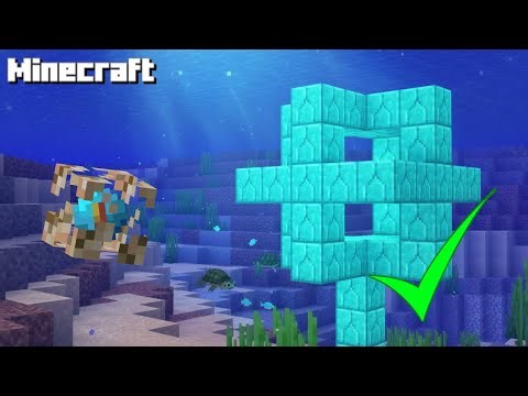 MINECRAFT | How to Activate CONDUIT! Tutorial for Beginners!