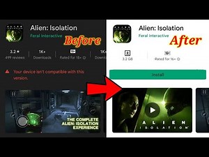 How to download alien isolation for free in android | alien isolation mobile download | RockXy gamer