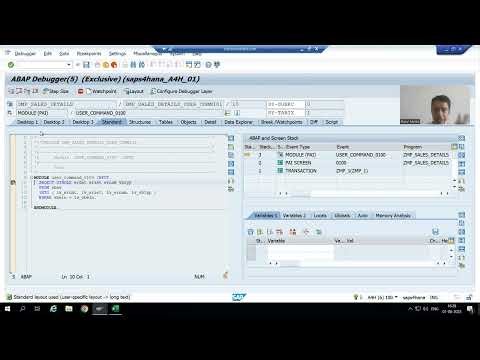 7 - Debugging Challenge No.7- Module Pool Programming - No Output