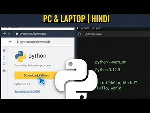 02_How to Download and Install Python on Windows 10/11 (2025) | Python Setup Guide for Beginners 🐍