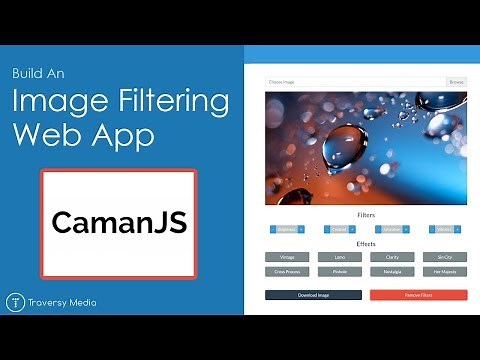 CamanJS - Build An Image Filter Web App