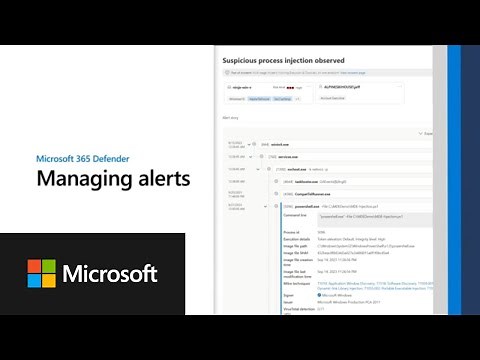 Managing alerts | Microsoft 365 Defender