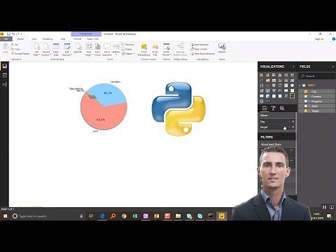 Custom visuals in PowerBI with Python