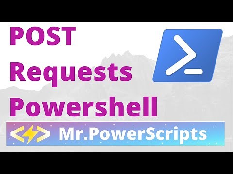 POST Request to REST API with Powerhsell !