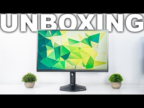 Alienware AW2724DM Gaming Monitor Unboxing