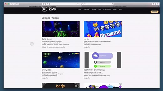 Using Python for Mobile Development: Kivy vs BeeWare – dbader.org