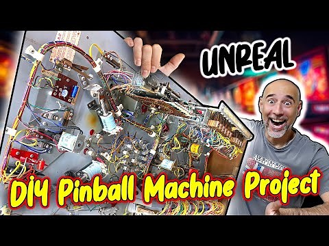 Building a Real Pinball Machine from Scratch – DIY Series #1
