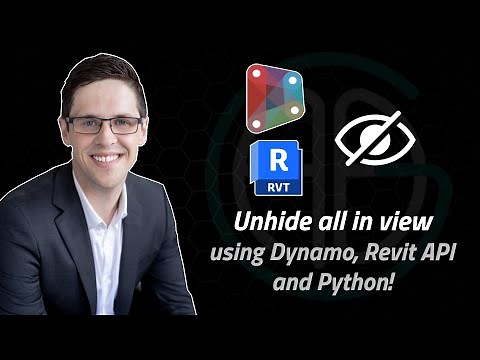 Unhide all elements in View using Dynamo, Revit API and Python!