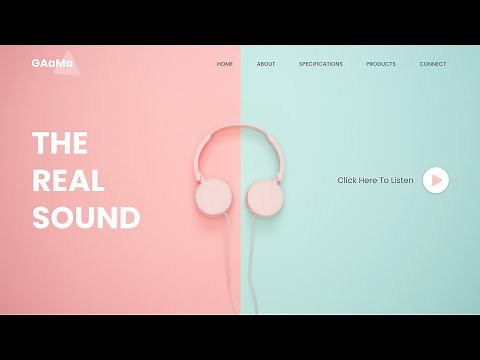 How To Make A Music Website Using HTML CSS JavaScript | Add Music In HTML Website