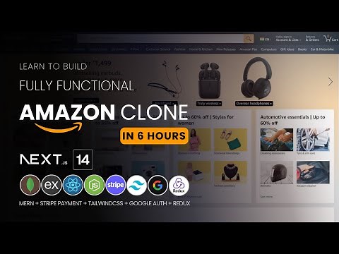 Master Full-Stack Development in 2024:⚡Amazon Clone with React, Next.js, Stripe, Tailwind ‪@CodeKing6‬