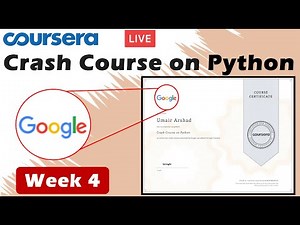 Crash Course on Python Coursera Week 4- Full solved | Google IT Automation with Python || 2020