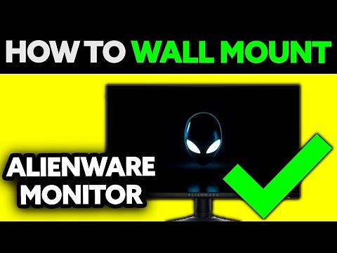 How To Wall Mount Alienware Monitor (2025) - Step by Step