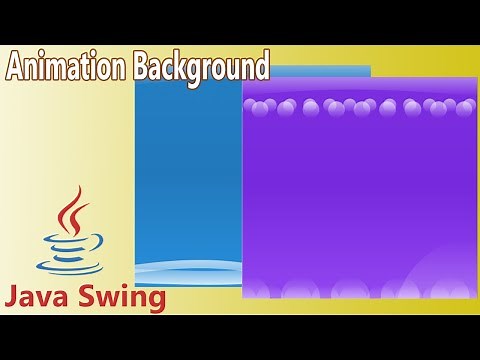 Java Animation and Gradient JPanel - Swingx