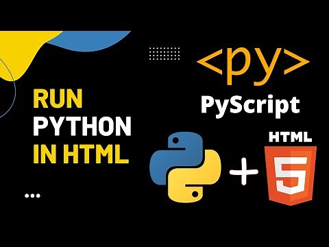 PyScript | Run Python in your HTML | Write your first PyScript Program in VSCode | PYTHON in BROWSER