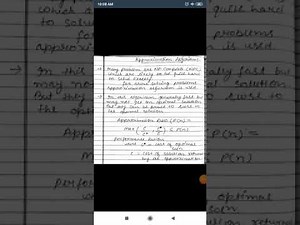 Lecture49 Approximation Algorithm