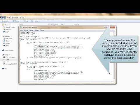 Oracle and Java tutorial. Java Stored Procedure