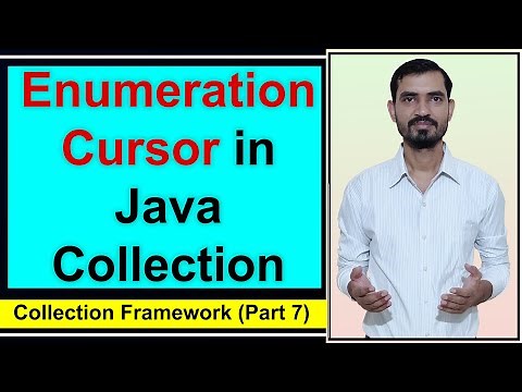 Enumeration in Java Collection by Deepak || Cursors in Collections