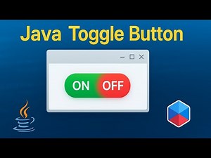 Java GUI: How to Use JToggleButton (Toggle Button) in Java Swing | #12