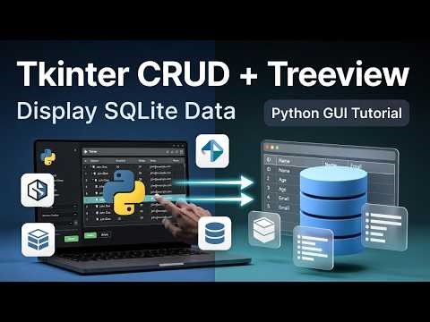 Python GUI Tutorial 04: Fetching and Showing Data in a Table | CS619 VU Project