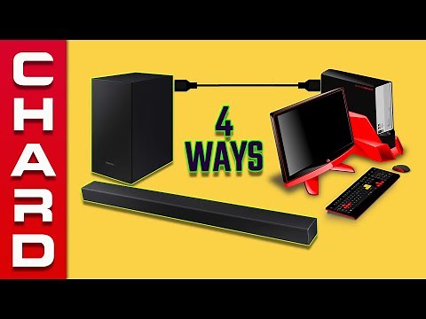 4 Ways To Connect A Soundbar To A Computer For Better Sound