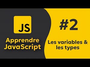 Variables JavaScript & Type de données | Tutoriel JavaScript pour débutant