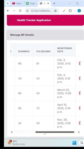 #project #YouTube #YouTubeShorts #Shorts #ViralShorts Health tracker application using python
