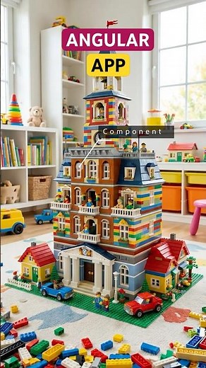 Angular in 60 Seconds #2: Build Your First Project Like Lego Blocks! 🚀