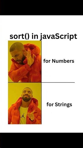 sort method 🗂️ #learnjavascript #javascript #ytshorts #shorts #sort #sortinjavascript #learnjs