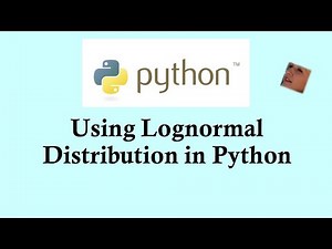 Doing statistics using Python programming - Using Lognormal distribution in Python