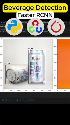 🚀 Beverage Detection using Faster R-CNN #computervision #automobile #deeplearning #coding #ai