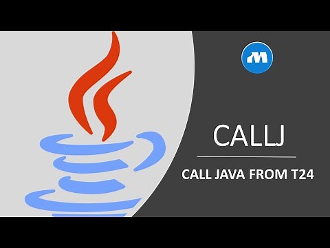 CALLJ - How to call Java Method in T24 Program