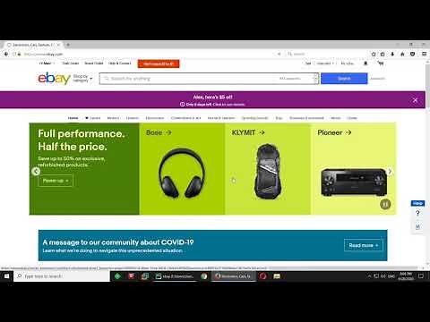 How to create a Bot for Ebay with Python (Selenium WebDriver)