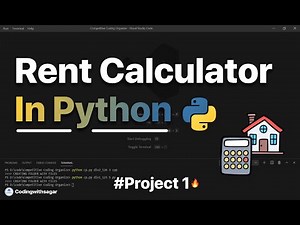 Rent calculator in python | Mini Python Project with source code