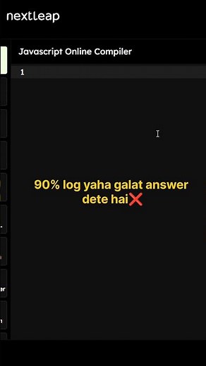JavaScript Increment Operator a++ | Output Explained Step by Step #shorts