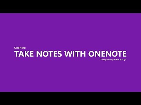 How to take notes with Microsoft OneNote