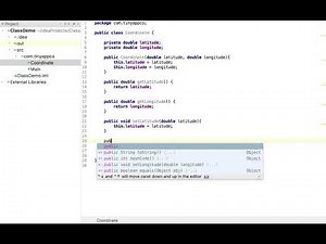 Creating a Class for data storage in Java