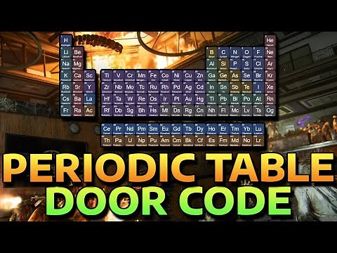 RECKONING - PERIODIC TABLE DOOR CODE - BLACK OPS 6 ZOMBIES