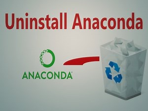 How to uninstall anaconda windows 10
