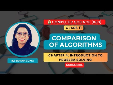 CBSE Computer Science(083):Comparison of Algorithm| Chapter 4| Class 11 #cbse #shortvideo #computer