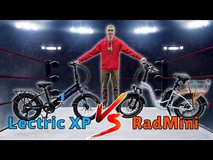 Lectric XP 2.0 vs RadMini - Battle of the best value folding ebikes