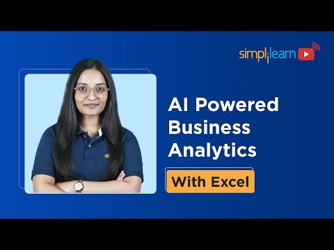AI Powered Business Analytics with Excel Full Course | Excel For Business Analytics | Simplilearn