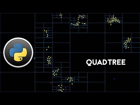 Quadtree Space Partitioning with Python