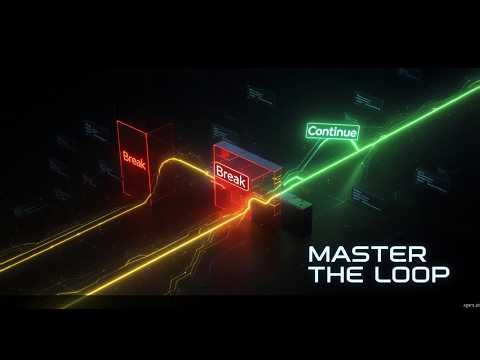 Master Python Loops: Break and Continue Statements Tutorial