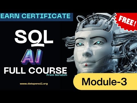 Module-3 | SQL + AI Full Certification Course by DataPencil #datapencil #sql #sqlcourse #datatypes