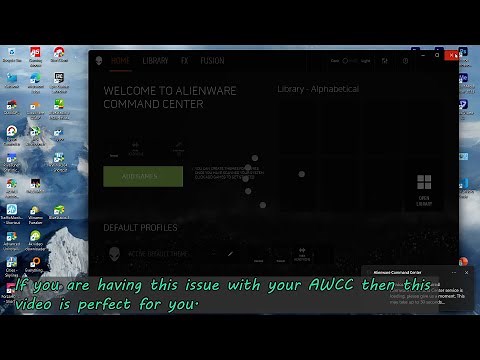 How to fix alienware command center loading gameshift G mode not working | dellg15 5515,5520,5525